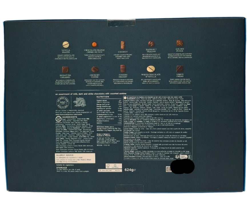 M&S Milk Dark & White Chocolate Selection 624g