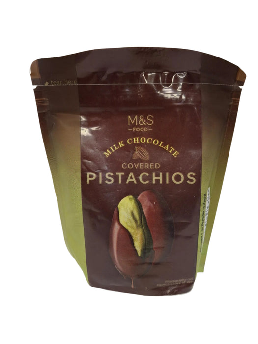 M&S Milk Chocolate Pistachios 130g