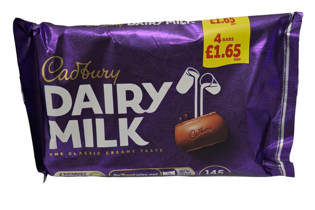 Original Cadbury Dairy Milk Chocolate Bar Pack Dairy Milk Chocolate Bars Imported From The UK England