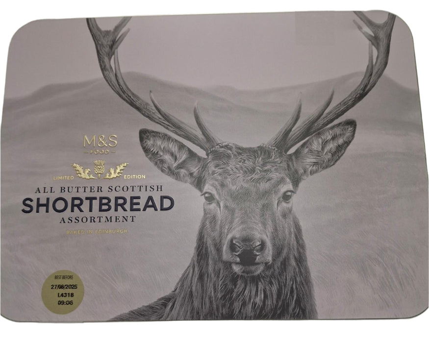 M&S Scottish All Butter Shortbread Assortment Tin 650g