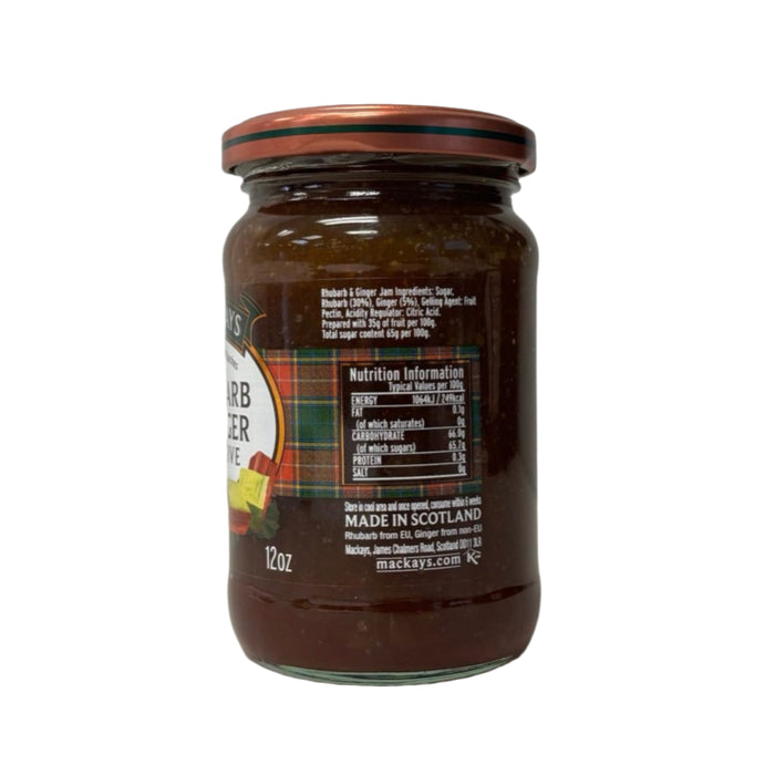 Mackays Rhubarb & Ginger Preserve 340g