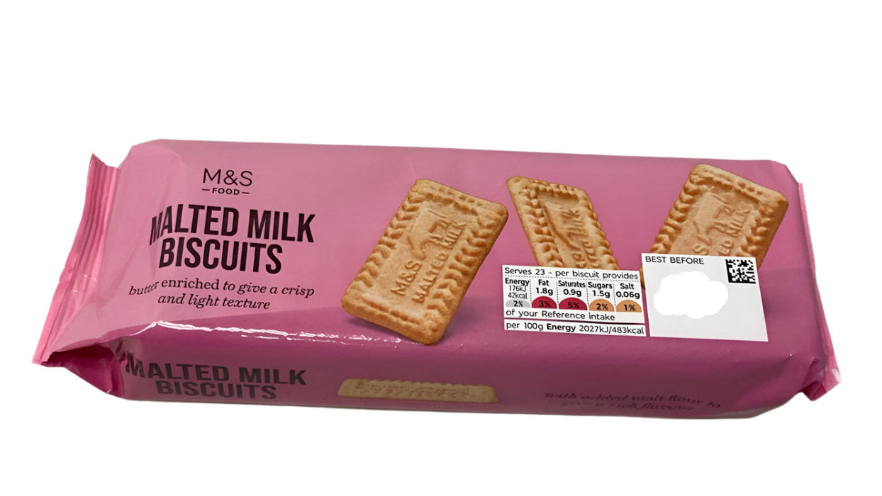 M&S Malted Milk Biscuits 200g