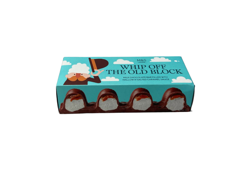 M&S Whip Off The Old Block Chocolate Bar 200g