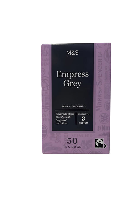 M&S Fairtrade Empress Grey Tea Bags 50 per pack