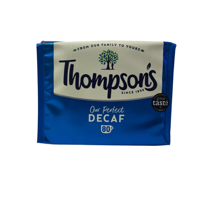 Thompsons Punjana Decaffeinated Tea Bags 80 per pack