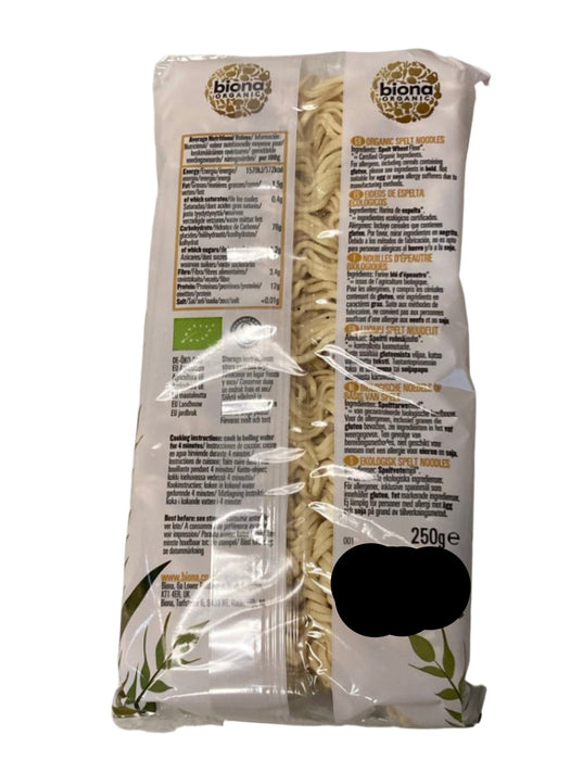 Biona Organic Spelt Noodles 250g