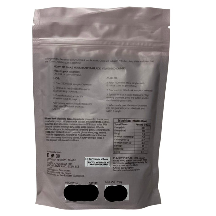 Hotel Chocolat Milky Hot Chocolat 250g