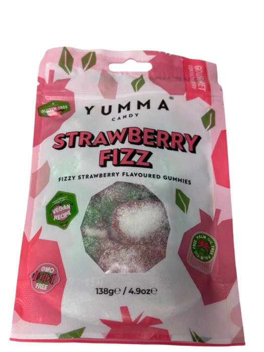 Yumma Candy - Strawberry Fizz 138g