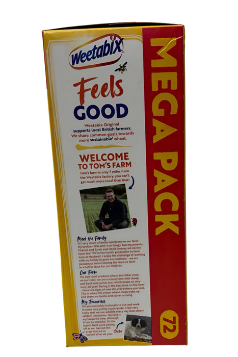 Weetabix Cereal 72 per pack