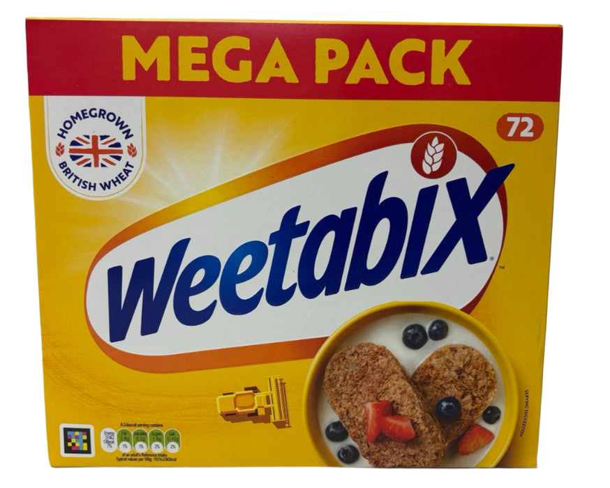 Weetabix Cereal 72 per pack