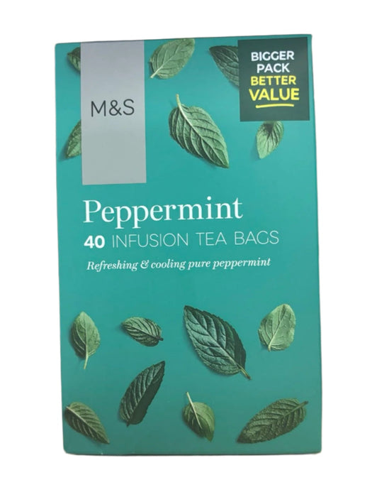 M&S Peppermint Tea Bags 80g (40 teabags per pack)