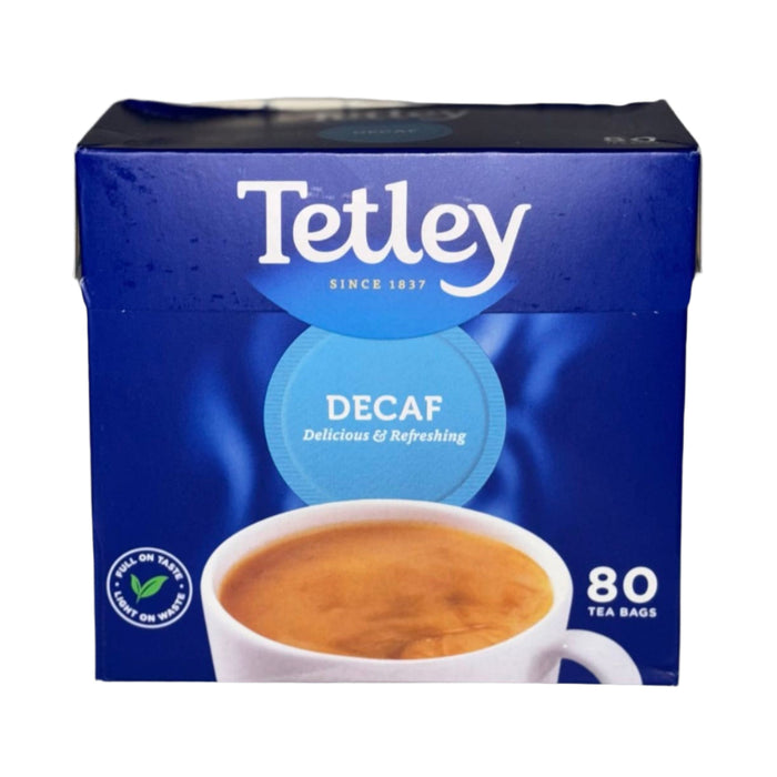 Tetley Decaffeinated Tea Bags 80