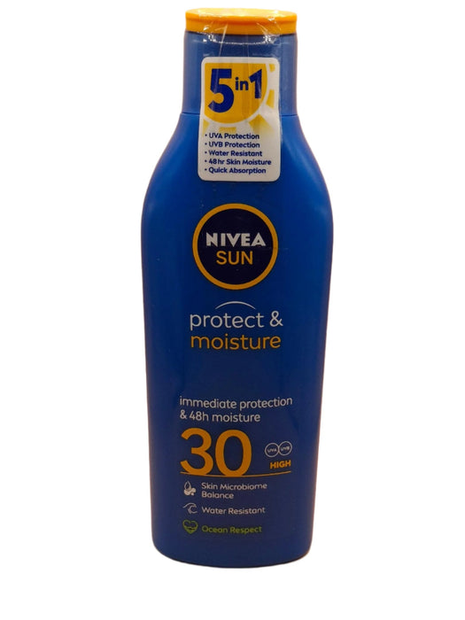 NIVEA SUN Protect & Moisture SPF 30 Sun Lotion 200ml