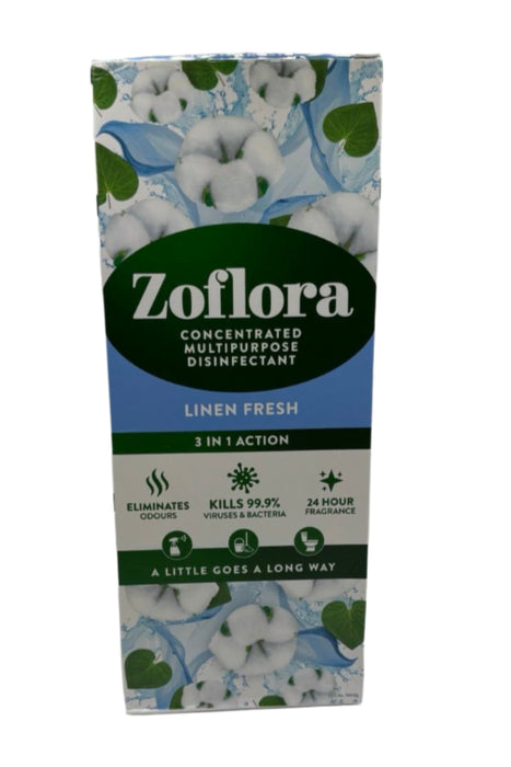 Zoflora Concentrated Disinfectant Linen Fresh 500ml