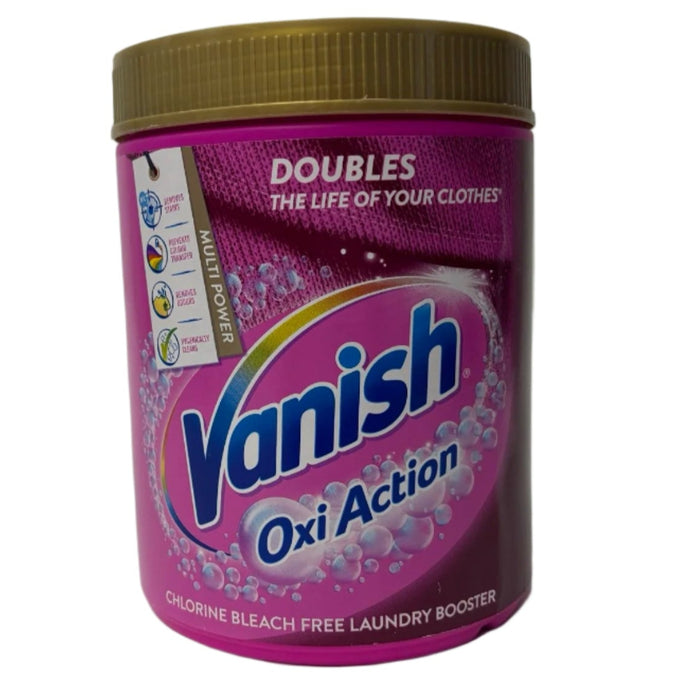 Vanish Oxi Action Fabric Stain Remover Powder Colours 1kg